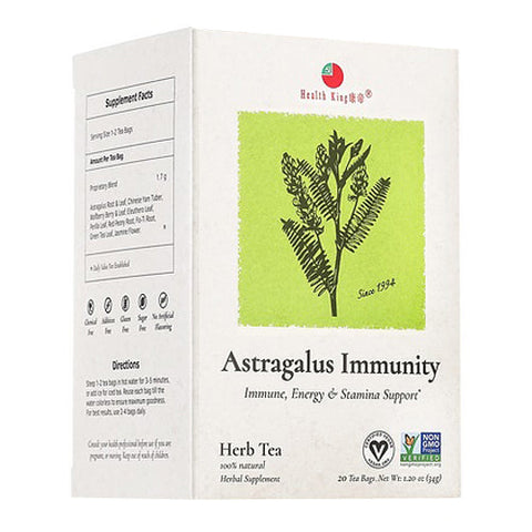Health King, Astragalus Immunity Tea, 20bg Health King