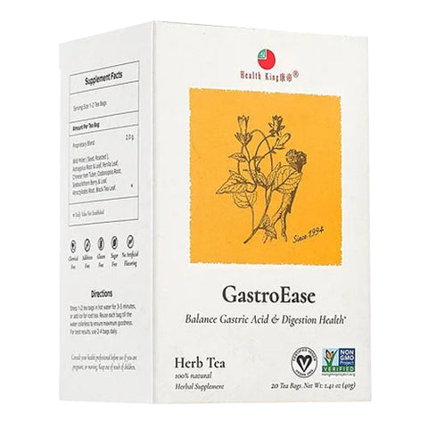 Health King, Gastro Ease Tea, 20 Bags Health King