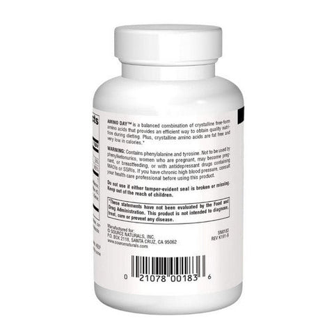 Source Naturals, Amino Day, 60 Tabs Source Naturals