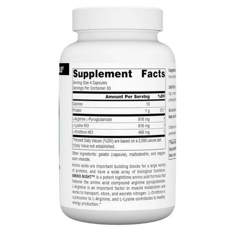 Source Naturals, Amino Night, 120 Caps Source Naturals