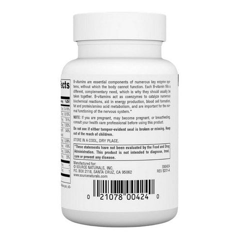 Source Naturals, B-125, 125 mg, 30 Tabs Source Naturals