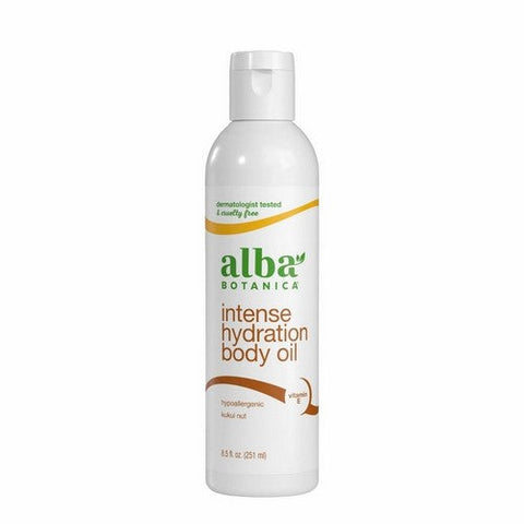 Alba Botanica, Intense Hydration Body Oil Kukui Nut, 8.5 Oz Alba Botanica