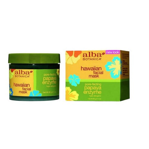 Alba Botanica, Hawaiian Papaya Enzyme Facial Mask, 3 oz