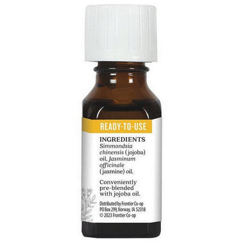Aura Cacia, Precious Essentials Oil, Jasmine Absolute W/Jojoba 0.5 Fl Oz