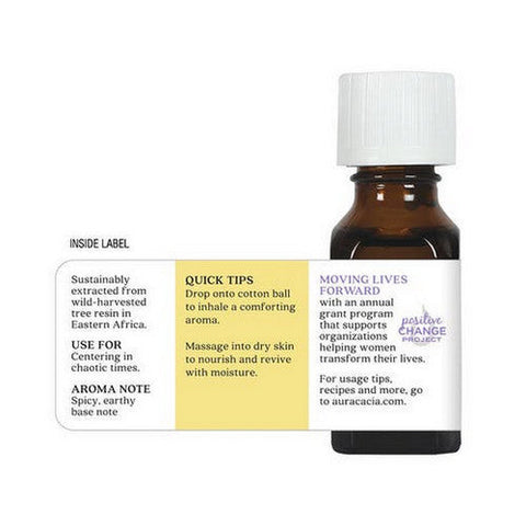 Aura Cacia, Precious Essentials Oil, Myrrh Jojoba, 0.5 Oz Aura Cacia