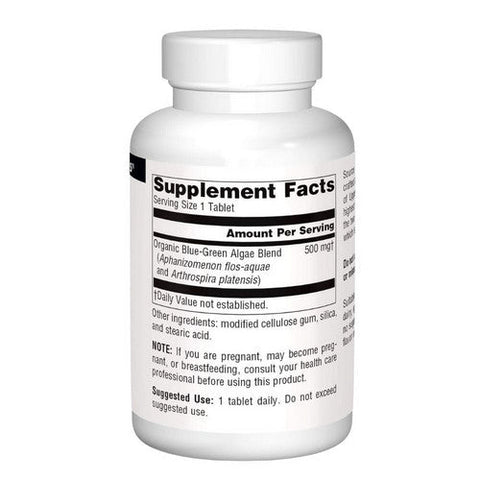 Source Naturals, Blue-Green Algae, 500 MG, 200 Tabs Source Naturals