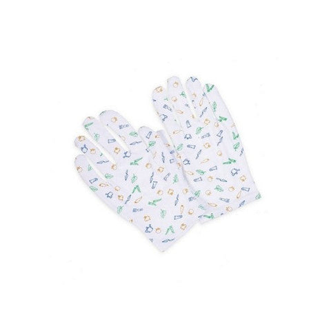 Earth Therapeutics, Moisturizing Hand Gloves With Garden Prints, W/garden Prints 1 Pair