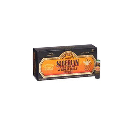 Imperial Elixir / Ginseng Company, Siberian Eleuthero Extract with Royal Jelly, Vials 30x10ml Imperial Elixir / Ginseng Company
