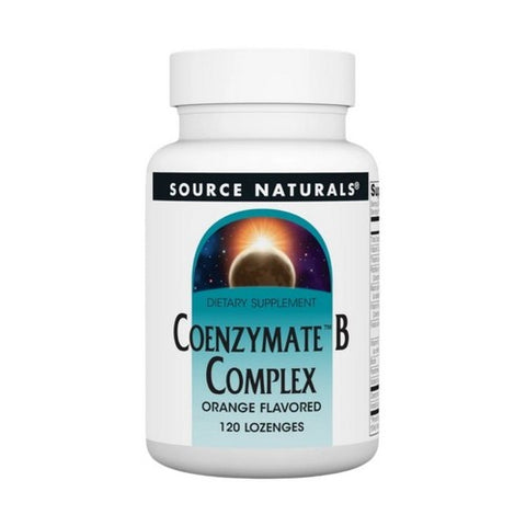 Coenzymate B Complex Orange Orange 120 Tabs by Source Naturals