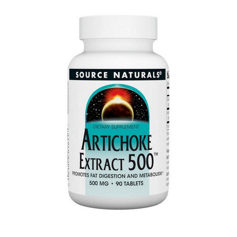 Source Naturals, Artichoke Extract, 500 mg, 90 Tabs Source Naturals