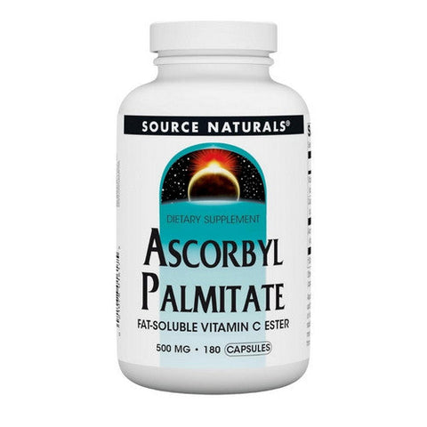 Source Naturals, Ascorbyl Palmitate, 500 mg, 180 Caps Source Naturals