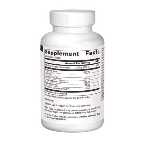 Source Naturals, Gamma E 400 Complex, 30 Softgels Source Naturals