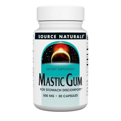 Source Naturals, Mastic Gum Extract, 500 mg, 30 Caps Source Naturals