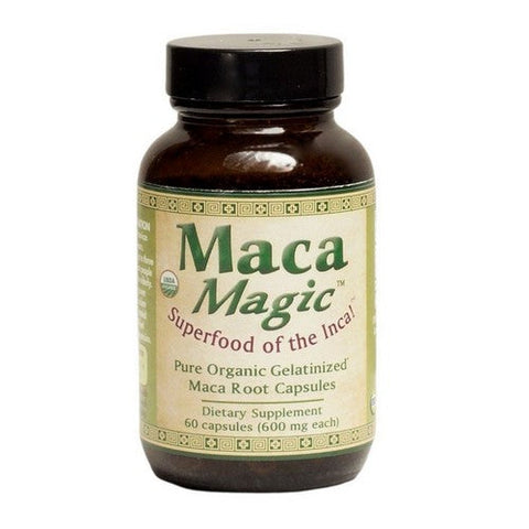 Maca Magic, Organic Maca Magic, 60 Caps Maca Magic