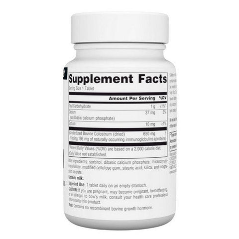 Source Naturals, Colostrum, 650 Mg, 30 Tabs Source Naturals
