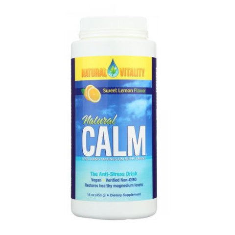 Natural Vitality, CALM Sweet Lemon, 16 Oz Natural Vitality