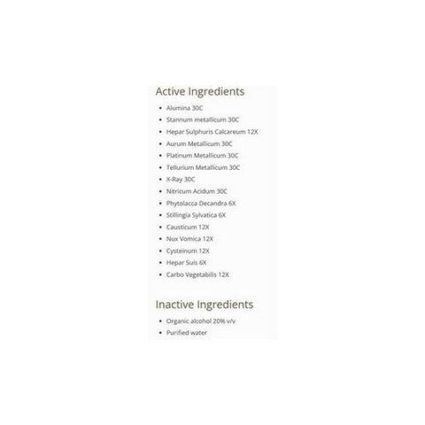 Liddell Laboratories, Homeopathic Detox Metals Spray, 1 OZ Liddell Laboratories