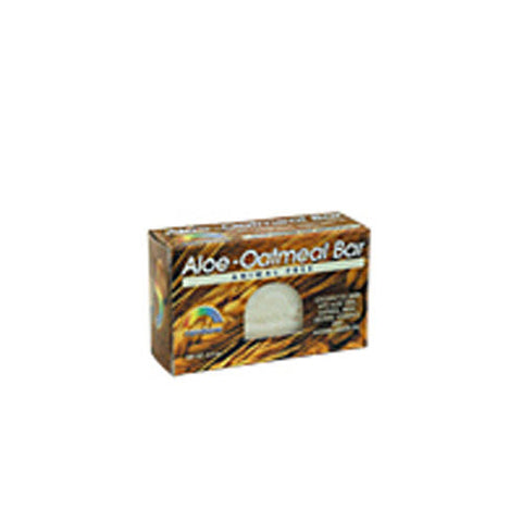 Rainbow Research, Bar Soap, ALOE-OATMEAL, 4 OZ Rainbow Research