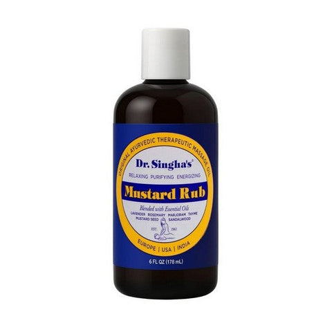 Dr. Singha's, Mustard Rub, 6 Oz