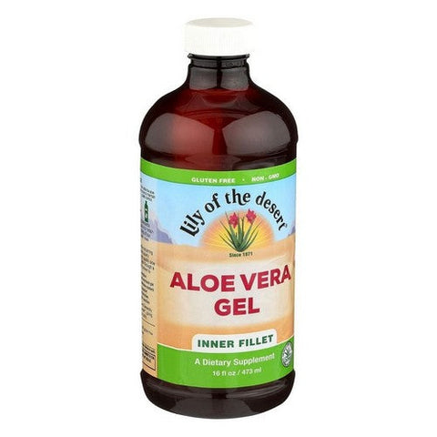 Lily Of The Desert, Aloe Vera Gel Inner Fillet, 16 Oz Lily Of The Desert