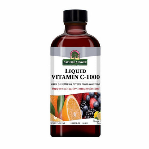Nature's Answer, Liquid Vitamin C, Natural Flavor, 8 oz Nature's Answer