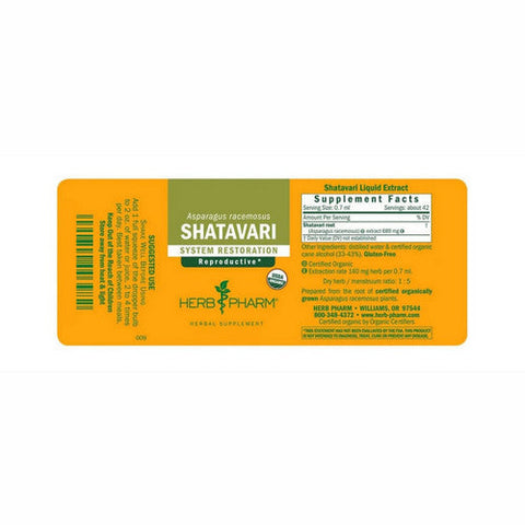 Herb Pharm, Shatavari, 4 Oz Herb Pharm