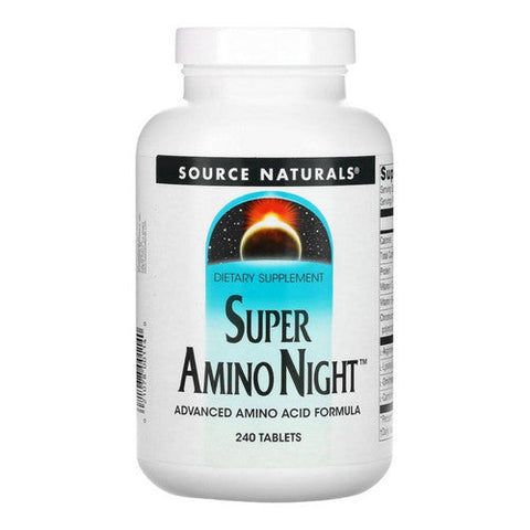 Source Naturals, Super Amino Night, 240 Tabs Source Naturals