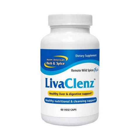 North American Herb & Spice, Liva Clenz, EA 1/60 CAP North American Herb & Spice