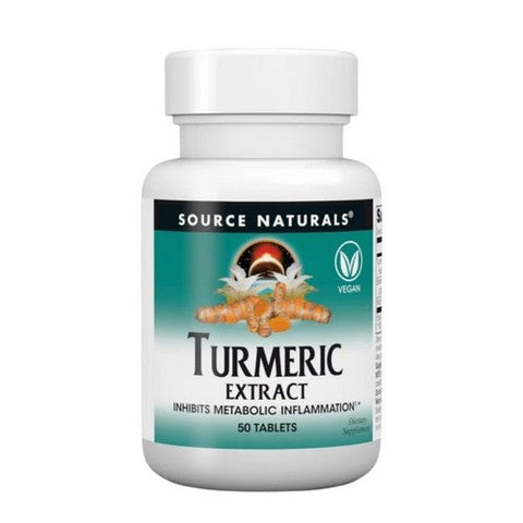Source Naturals, Turmeric Extract, 50 Tabs Source Naturals