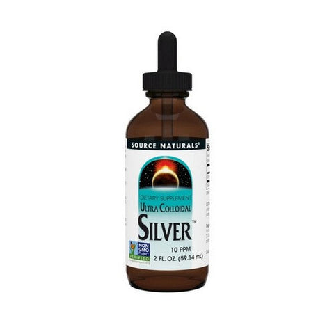 Source Naturals, Ultra Colloidal Silver Liquid, 10 ppm, 2 Fl Oz Source Naturals