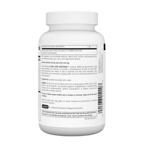 Source Naturals, Ultra Joint Response, 90 Tabs Source Naturals