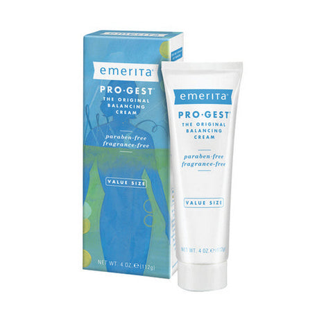 Emerita, Pro-Gest Cream, 4 Oz, Paraben Free