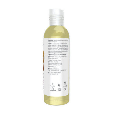 Now Foods, Sweet Almond Oil, 4 OZ Now Foods