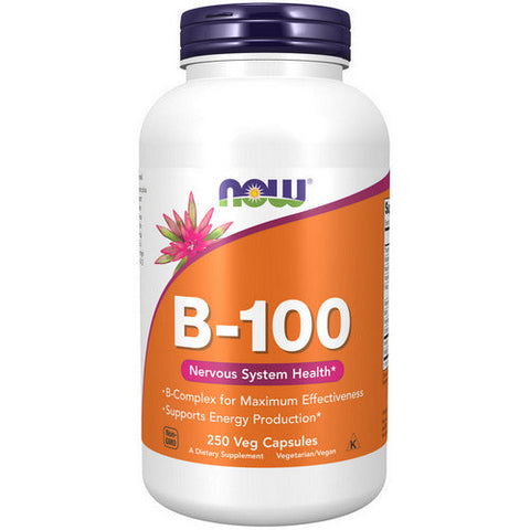 Now Foods, Vitamin B-100, 250 Caps Now Foods