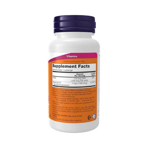 Now Foods, B-12, 1000 mcg, 250 Lozenges Now Foods
