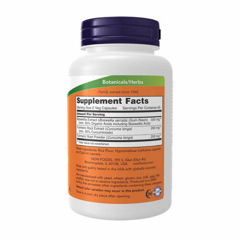 Now Foods, Boswellia Extract, 250 Mg, 120 Veg Caps Now Foods