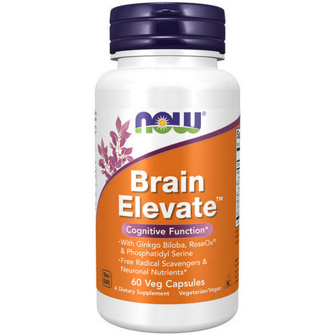 Now Foods, Brain Elevate Formula, 60 Vcaps Now Foods