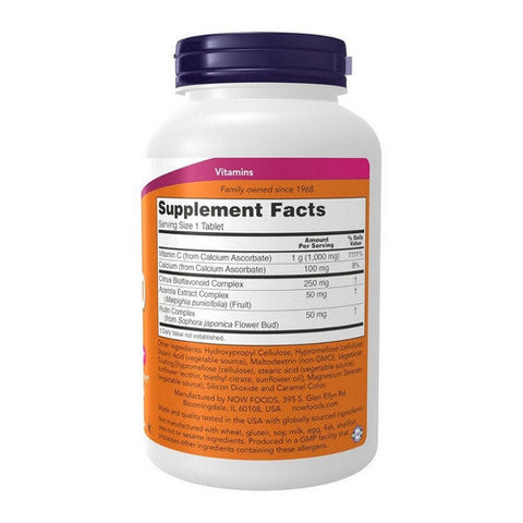 Now Foods, Vitamin C-1000 Complex, 180 Tabs Now Foods