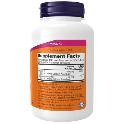 Now Foods, Calcium Ascorbate Powder, 8 OZ Now Foods