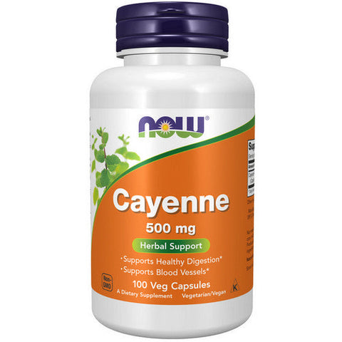 Now Foods, Cayenne, 500 mg, 100 Caps Now Foods