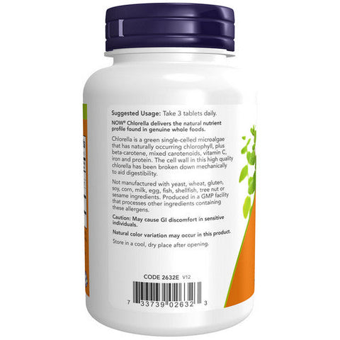 Now Foods, Chlorella, 1000 mg, 120 Tabs Now Foods