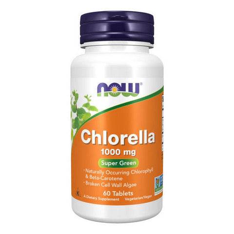 Now Foods, Chlorella, 1000 mg, 60 Tabs