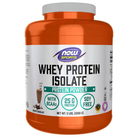 Now Foods, Chocolate Whey Protein Isolate, 5 Lb Now Foods