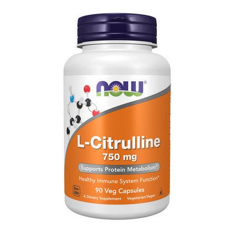 Now Foods, L-Citrulline, 750 Mg, 90 Veg Caps Now Foods