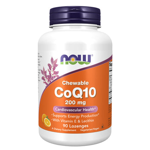Now Foods, CoQ10, 200 mg, 90 Lozenges Now Foods