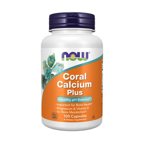 Now Foods, Coral Calcium Plus, 100 Vcaps Now Foods