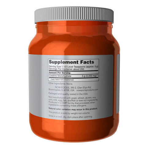 Now Foods, Creatine Monohydrate Powder, 2.2 lb Now Foods