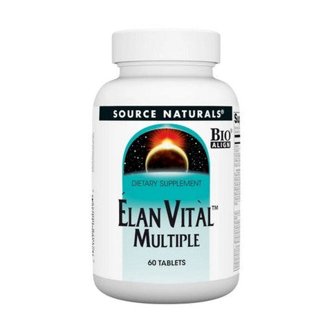 Source Naturals, Elan Vital Multiple, 60 Tabs Source Naturals