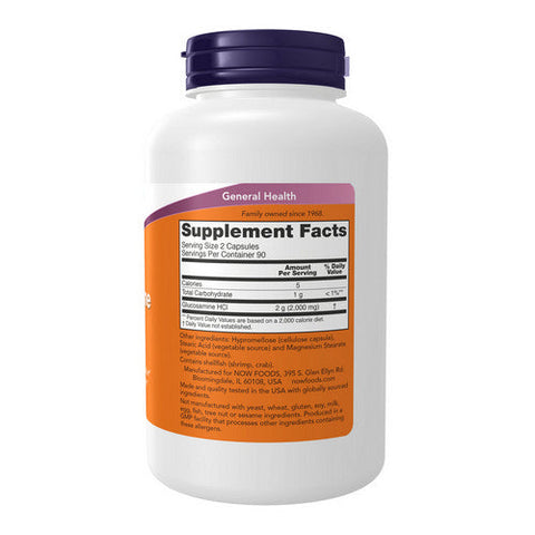 Now Foods, GLUCOSAMINE, 1000 mg, 180 Caps Now Foods
