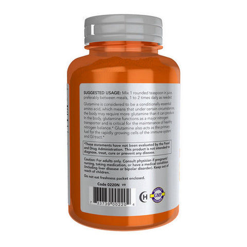 Now Foods, L-Glutamine Powder, 6 Oz Now Foods